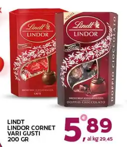 Extra Supermercati Lindt lindor cornet vari gusti offerta