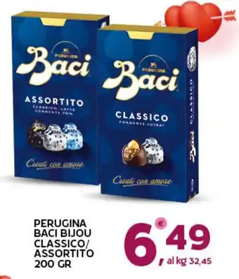 Extra Supermercati Perugina baci bijou classico/ assortito offerta