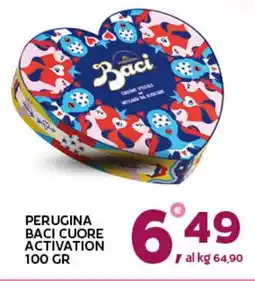 Extra Supermercati Perugina baci cuore activation offerta