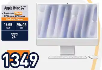 Unieuro Apple iMac 24" offerta