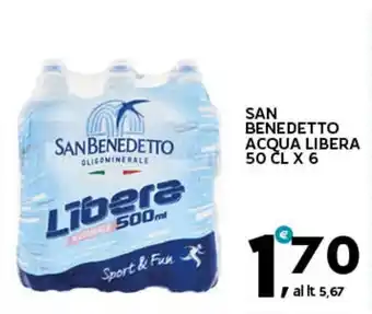 Extra Supermercati San benedetto acqua libera offerta