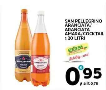 Extra Supermercati San pellegrino aranciata/ aranciata amara/cocktail offerta