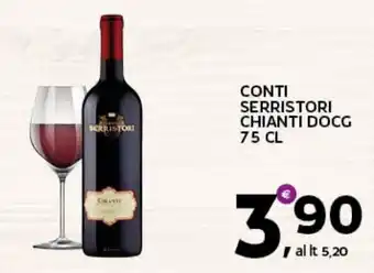 Extra Supermercati Conti serristori chianti docg offerta