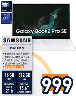 Unieuro SAMSUNG Book2 pro se offerta