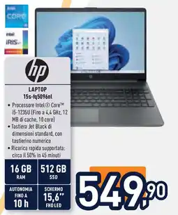 Unieuro HP Laptop 15s-fq5096nl offerta