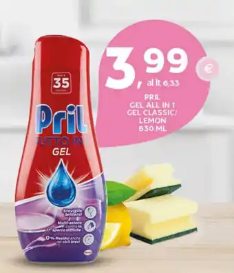 Extra Supermercati Pril gel all in 1 gel classic/ lemon offerta