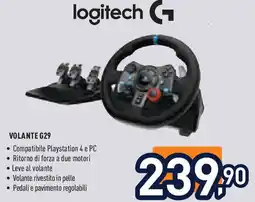Unieuro LOGITECH Volante g29 offerta