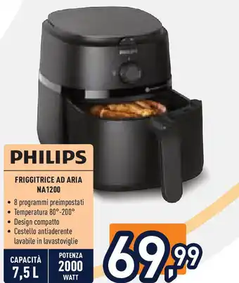 Unieuro PHILIPS Friggitrice ad aria na1200 offerta