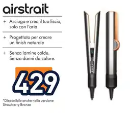 Unieuro DYSON airstrait offerta