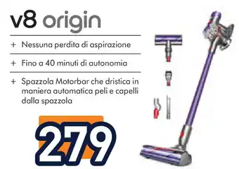 Unieuro DYSON v8 origin offerta