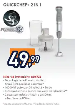 Unieuro MOULINEX Mixer ad immersione dd672b offerta