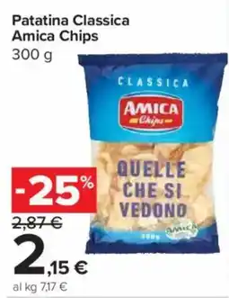 Carrefour Express Patatina Classica Amica Chips offerta