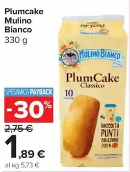 Carrefour Express Plumcake Mulino Bianco offerta