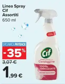 Carrefour Express Linea Spray Cif Assortiti offerta