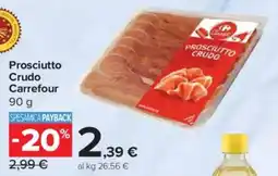 Carrefour Express Prosciutto Crudo Carrefour offerta