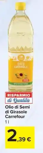 Carrefour Express Olio di Semi di Girasole Carrefour offerta