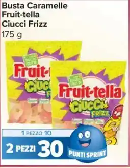 Carrefour Express Busta Caramelle Fruit-tella Ciucci Frizz offerta