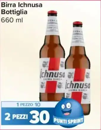 Carrefour Express Birra Ichnusa Bottiglia offerta