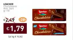 Prezzemolo e Vitale LOACKER Chocolaterie Milk, Dark offerta