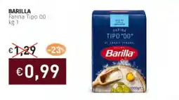 Prezzemolo e Vitale BARILLA Farina Tipo 00 offerta