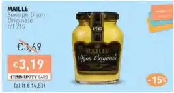 Prezzemolo e Vitale MAILLE Senape Dijon Originale offerta