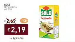 Prezzemolo e Vitale SOLE Besciamella offerta