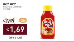 Prezzemolo e Vitale MATO MATO Ketchup Classico offerta