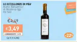 Prezzemolo e Vitale LE ECCELLENZE DI P&V Aceto Balsamico di Modena Igp offerta