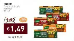 Prezzemolo e Vitale KNORR Cuore di Brodo vari tipi offerta