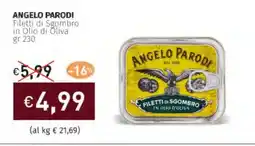 Prezzemolo e Vitale ANGELO PARODI Filetti di Sgombro in Olio di Oliva offerta