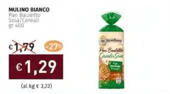 Prezzemolo e Vitale MULINO BIANCO Pan Bauletto Soia/Cereali offerta