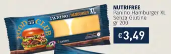 Prezzemolo e Vitale NUTRIFREE Panino Hamburger XL Senza Glutine offerta