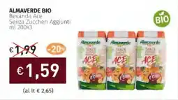 Prezzemolo e Vitale ALMAVERDE BIO Bevanda Ace Senza Zuccheri Aggiunti offerta