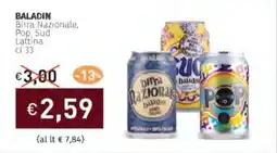 Prezzemolo e Vitale BALADIN Birra Nazionale, Pop, Sud Lattina offerta