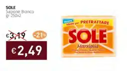 Prezzemolo e Vitale SOLE Sapone Bianco offerta