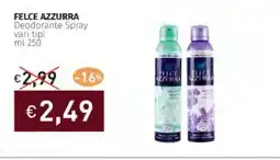 Prezzemolo e Vitale FELCE AZZURRA Deodorante Spray offerta