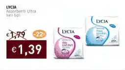 Prezzemolo e Vitale LYCIA Assorbenti Ultra vari tipi offerta