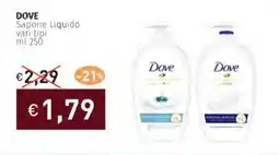 Prezzemolo e Vitale DOVE Sapone Liquido vari tipi offerta