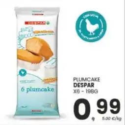 Eurospar Plumcake DESPAR offerta