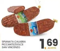 Eurospar Spianata calabra piccante/dolce san vincenzo offerta