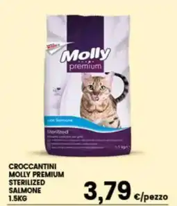 Eurospar Croccantini molly premium sterilized salmone offerta