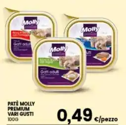 Eurospar Patè molly premium vari gusti offerta