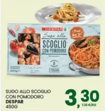 Eurospar Sugo allo scoglio con pomodoro DESPAR offerta