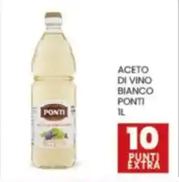 Eurospar Aceto di vino bianco PONTI offerta