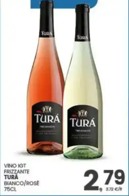 Eurospar Vino igt frizzante tura bianco/rose offerta