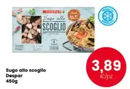 Eurospar Sugo allo scoglio Despar offerta