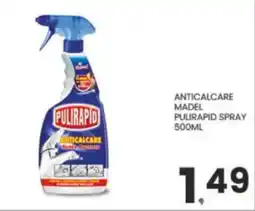 Eurospar Anticalcare madel pulirapid spray offerta