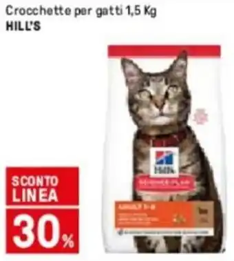 Iper La Grande Hill's Crocchette per Gatti 1,5kg offerta