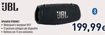 Unieuro JBL Speaker xtreme3 offerta