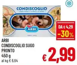 A&O Arbi condiscoglio sugo pronto offerta